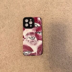 Stylish Red Eye Pattern Phone Case